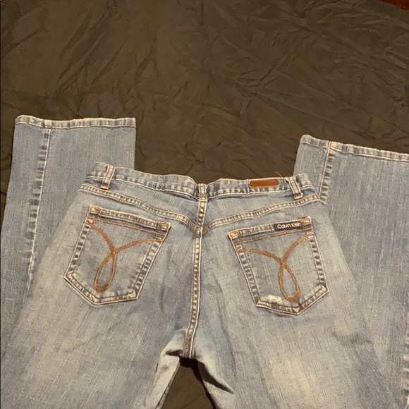 Calvin Klein bootcut jeans size 10 - Picture 3 of 3